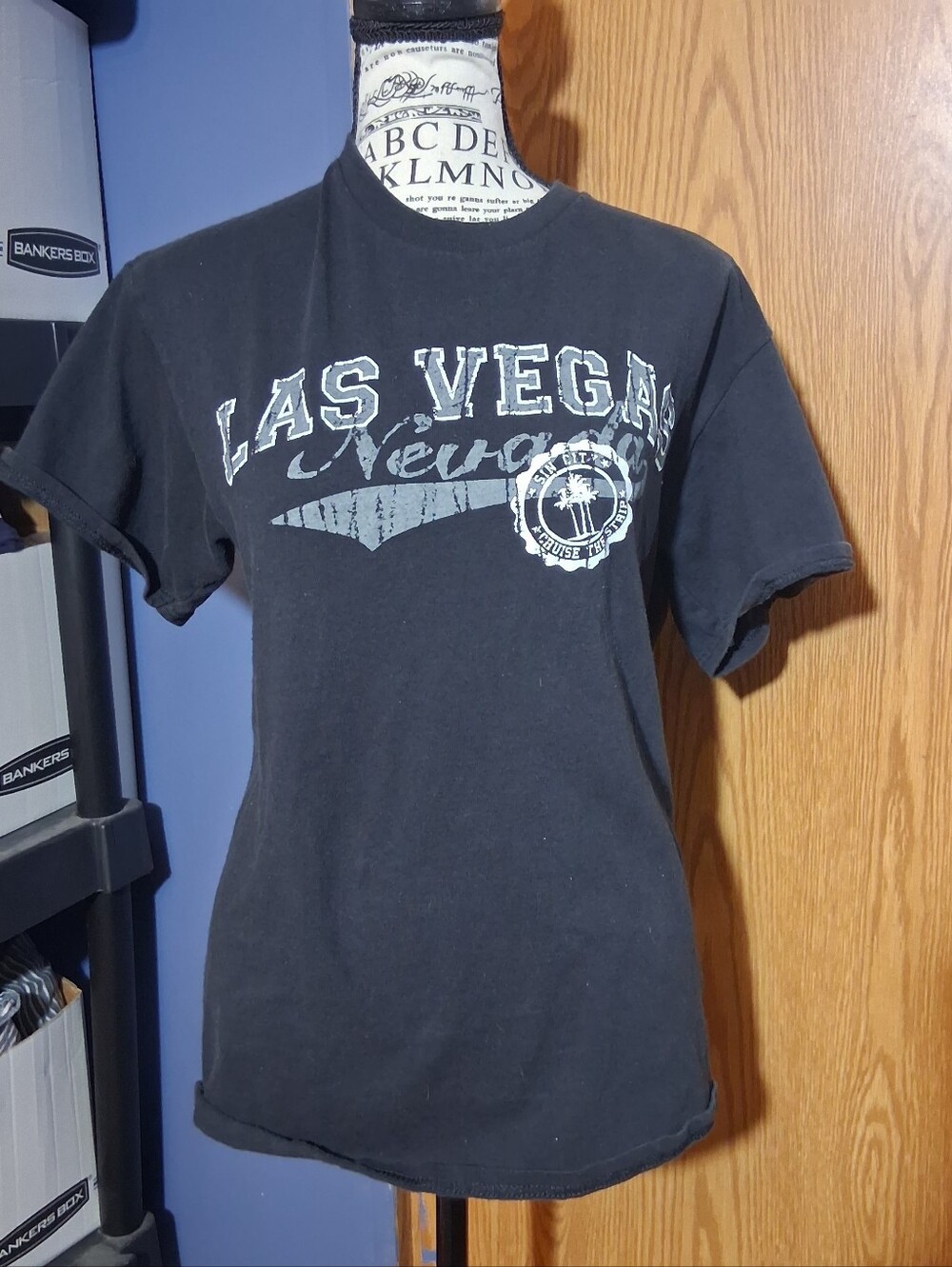 Las Vegas Nevada Medium Black Shirt